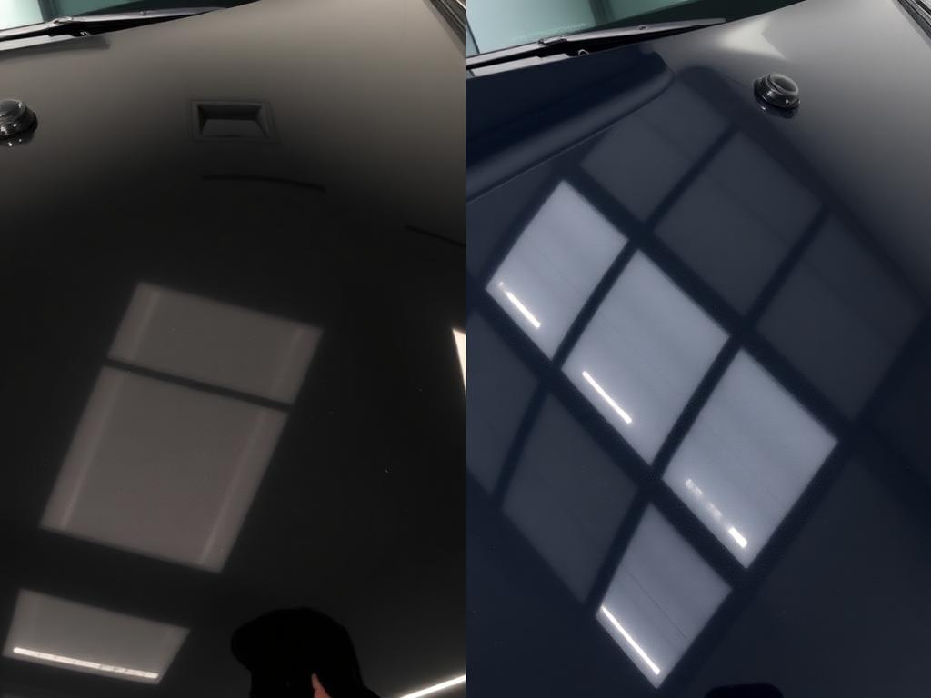 Car after detailing — mirror finish